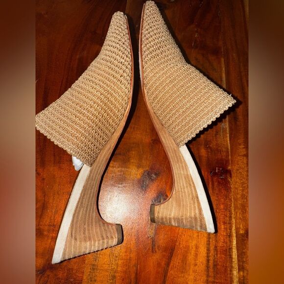 🌵 Donald J Pliner Fenda Stretch Mule – Tan Neutral Chic 🌞 sz 7 - Picture 5 of 10